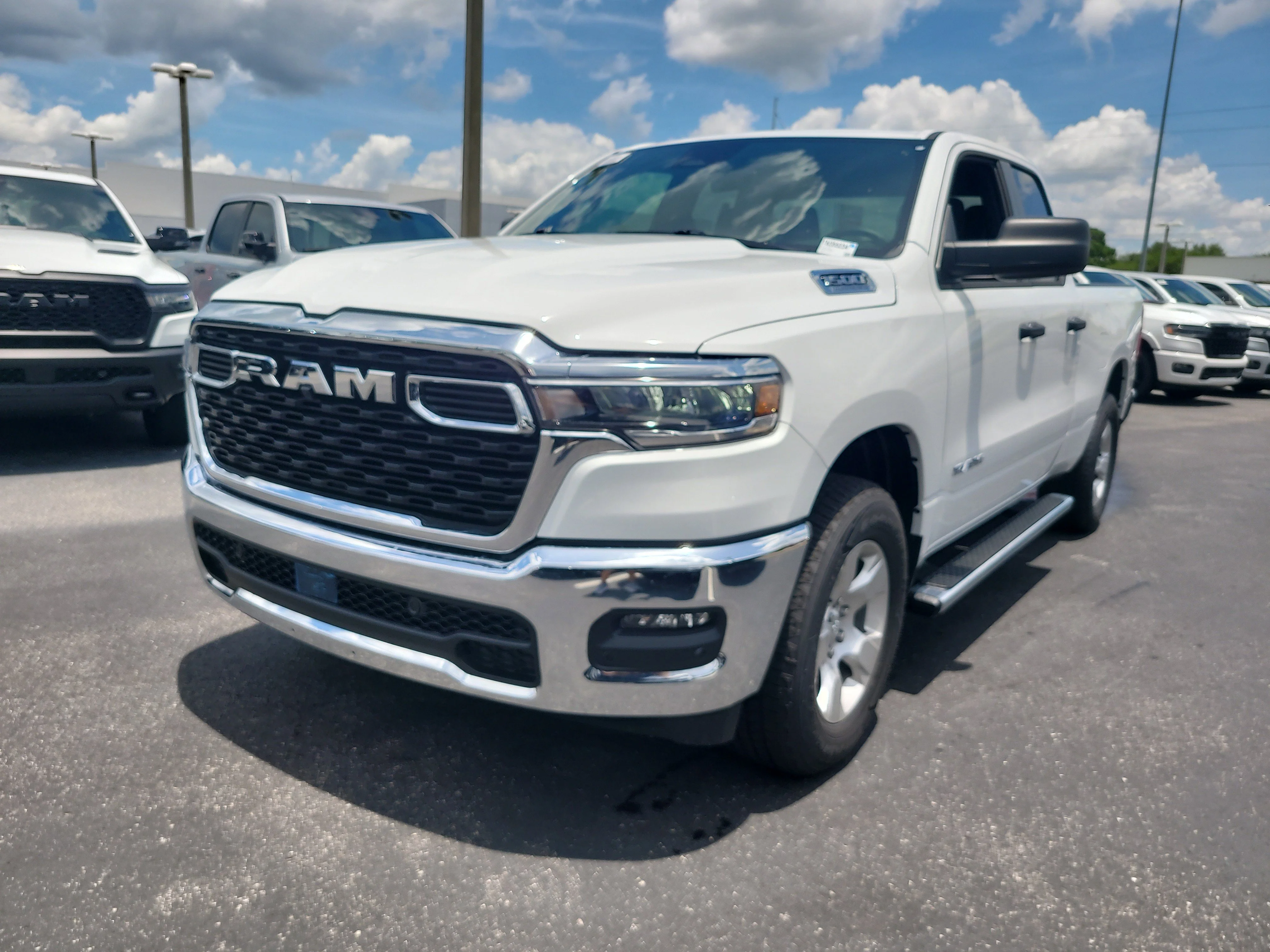 New 2026 Bright White Clearcoat Ram Big Horn image 4