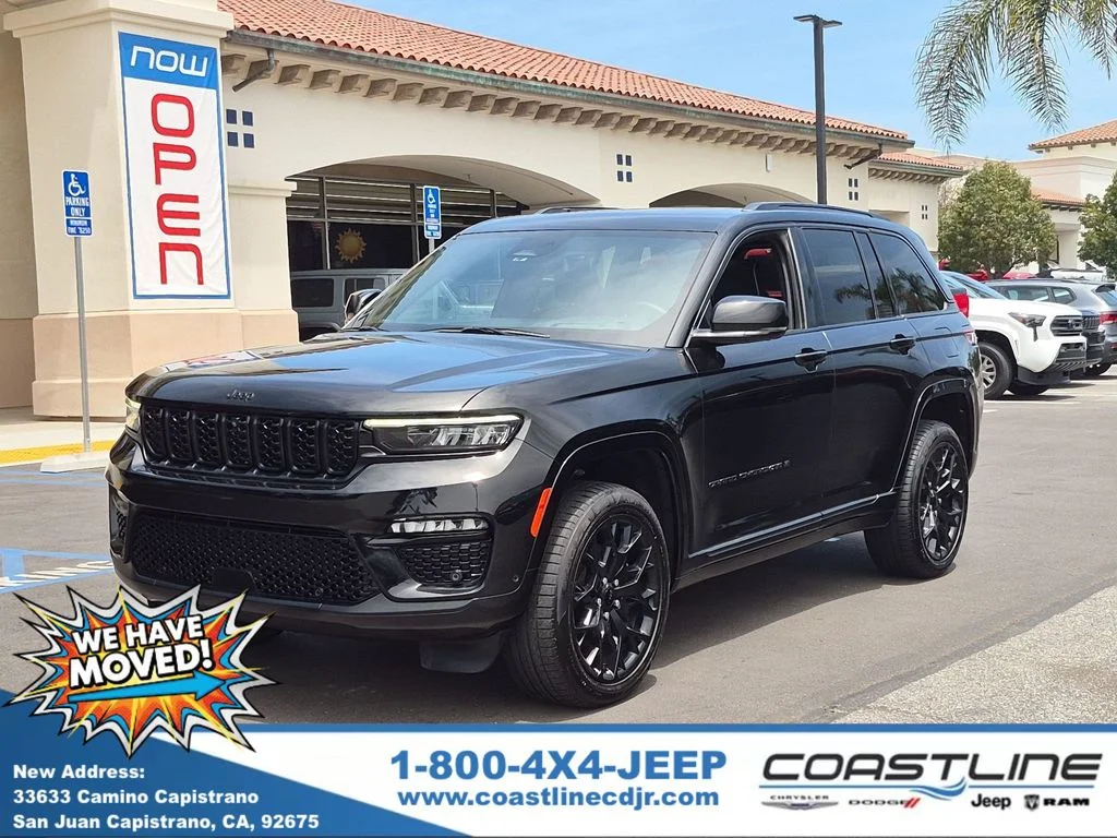 Certified Used 2022 Black Jeep Summit image 1
