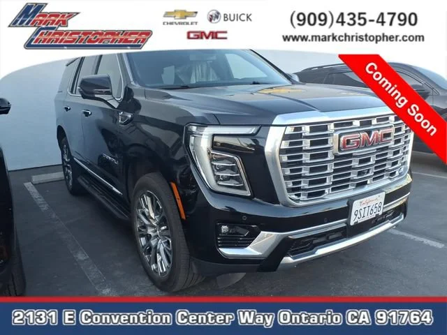 Used 2025 Onyx Black GMC Denali image 1