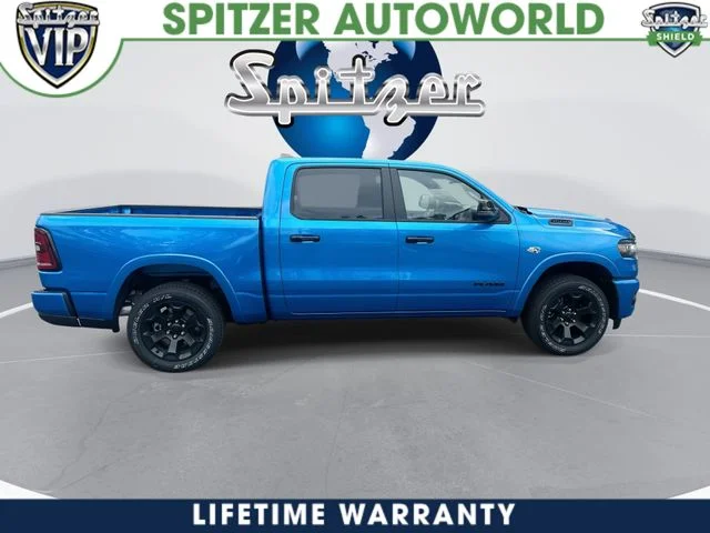 New 2026 Hydro Blue Pearl-Coat Exterior Paint RAM Big Horn/Lone Star image 10