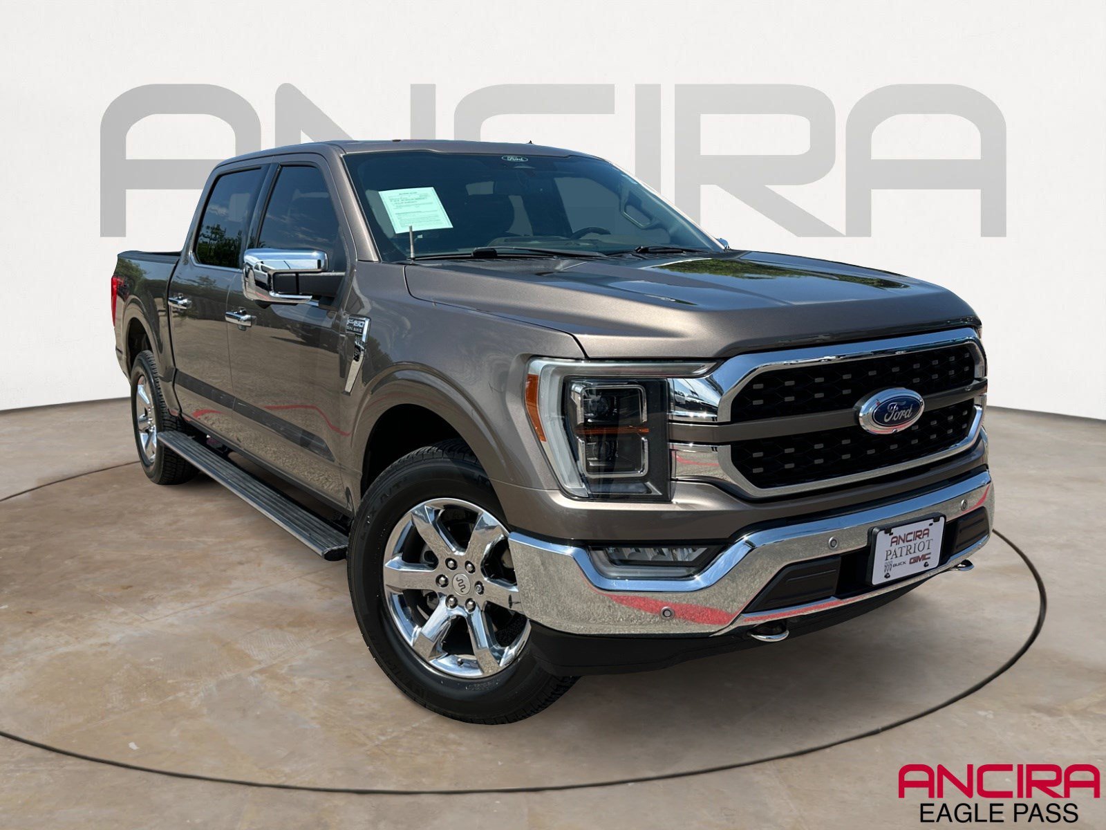 Used 2022 Stone Gray Metallic Ford King Ranch image 1