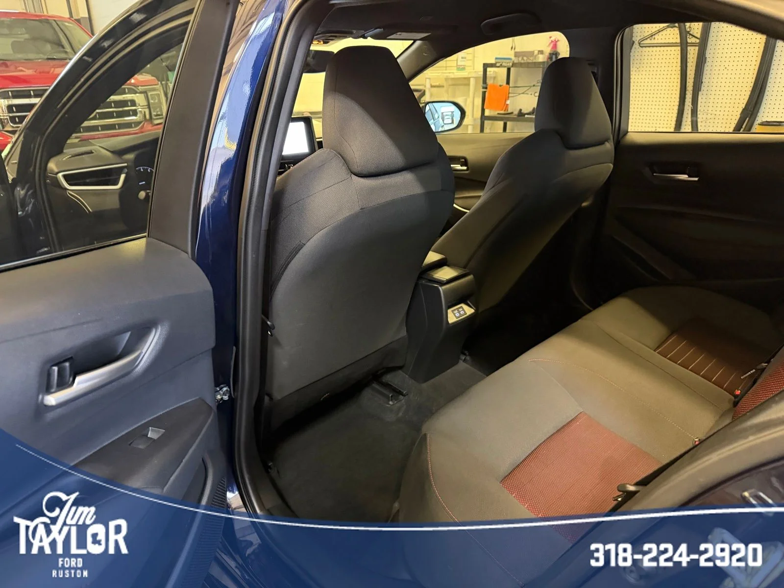 Used 2025 Blue Toyota SE image 8