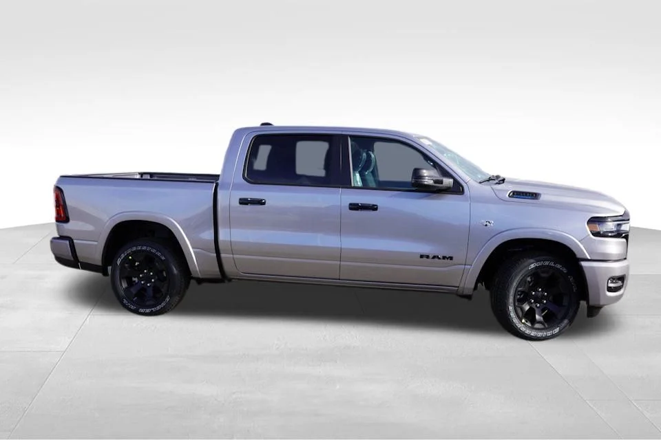 New 2026 Billet Silver Metallic Clear-Coat Exterior Paint RAM Big Horn image 2