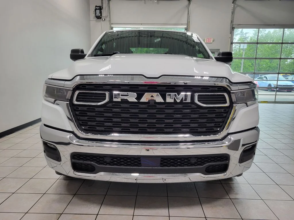 New 2026 Bright White Clear-Coat Exterior Paint RAM Big Horn/Lone Star image 2