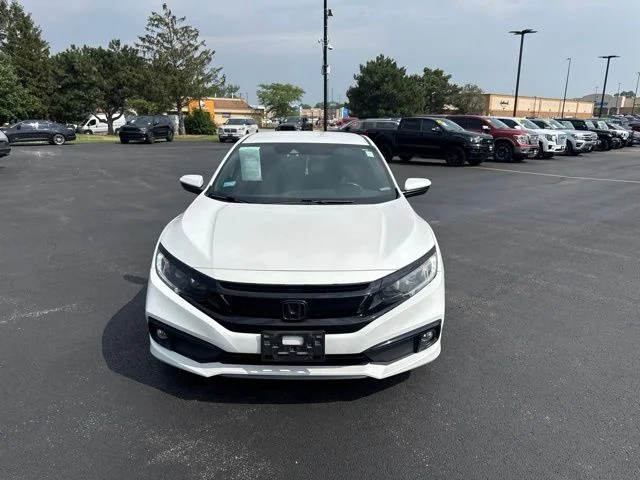Certified Used 2019 White Honda Sport image 7