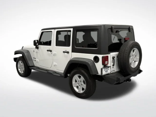Used 2018 White Jeep Unlimited Sport image 6