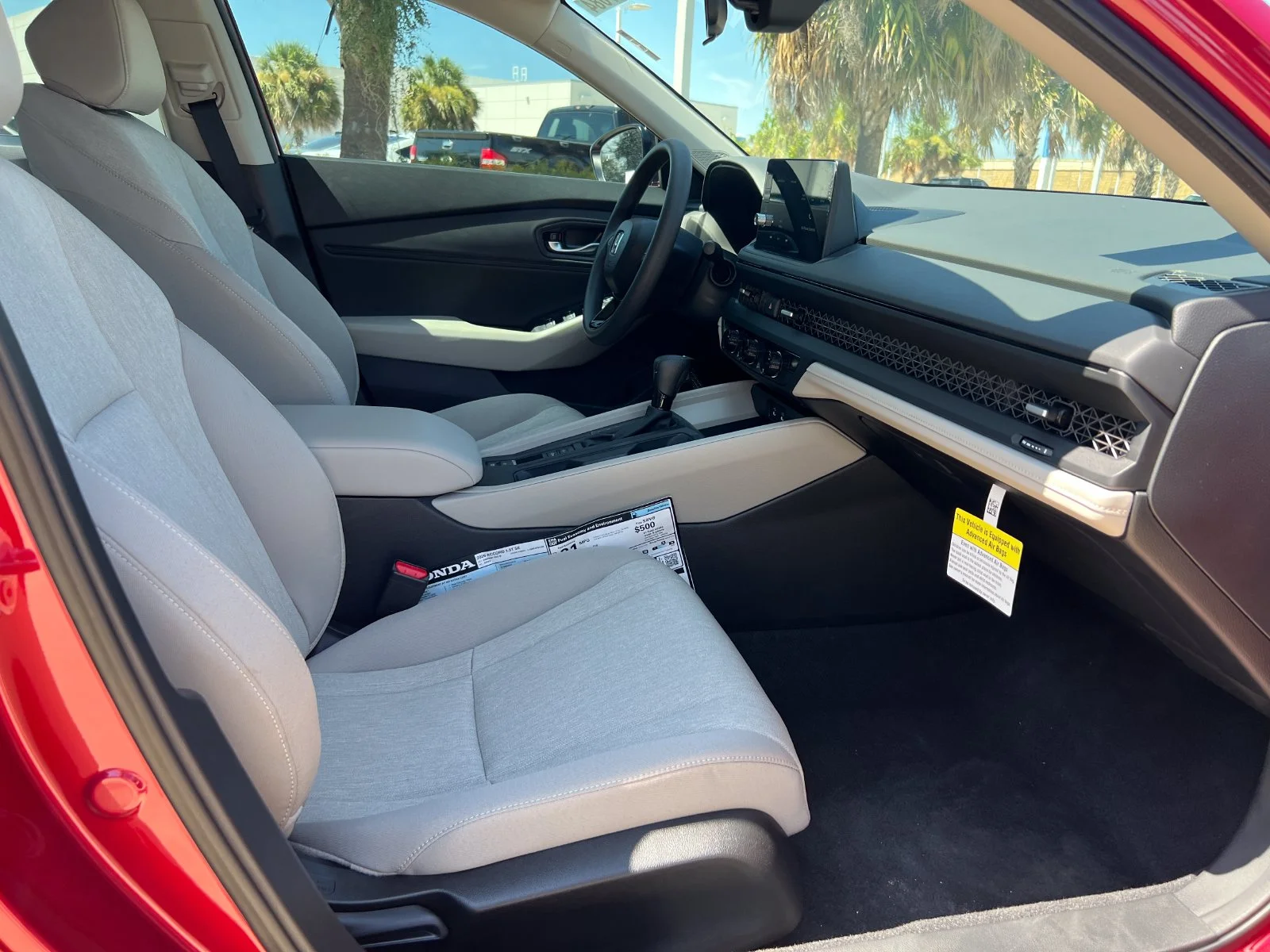 New 2026 Radiant Red Metallic Honda SE image 18