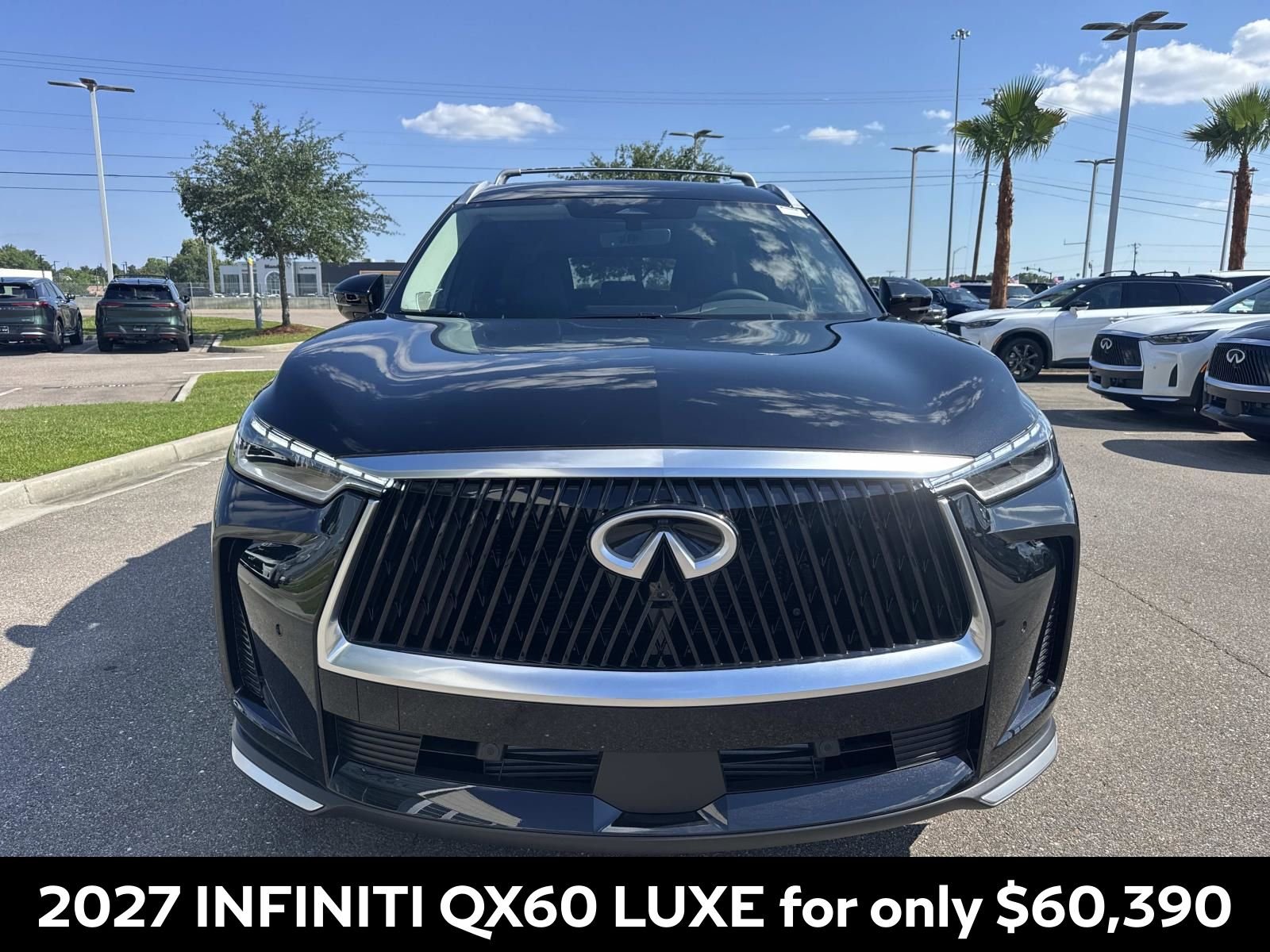 New 2027 MINERAL BLACK INFINITI Luxe AWD image 2