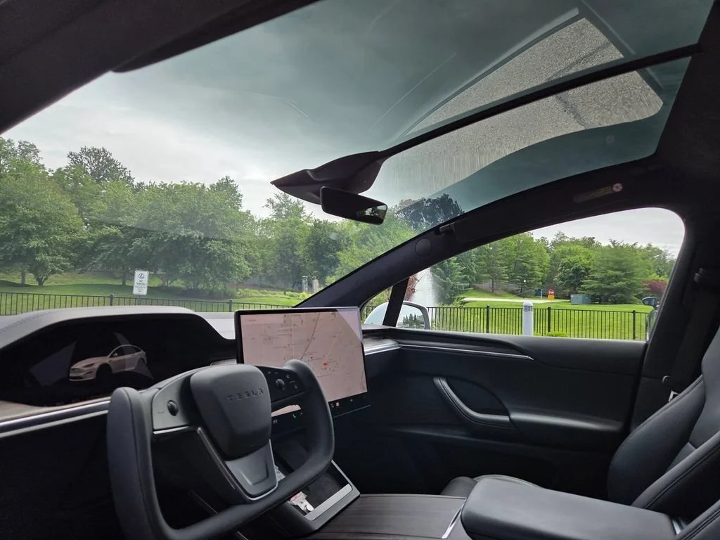 Used 2023 Pearl White Multi-Coat Tesla Standard Range image 28