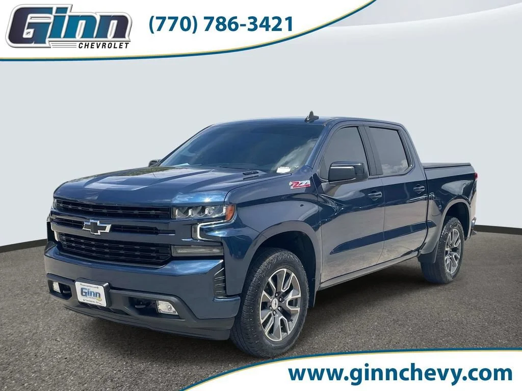 Used 2021 NORTHSKY BLUE METALLIC Chevrolet RST image 1