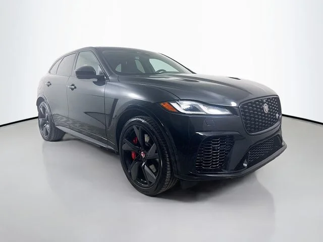 Certified Used 2023 Black Jaguar SVR image 3