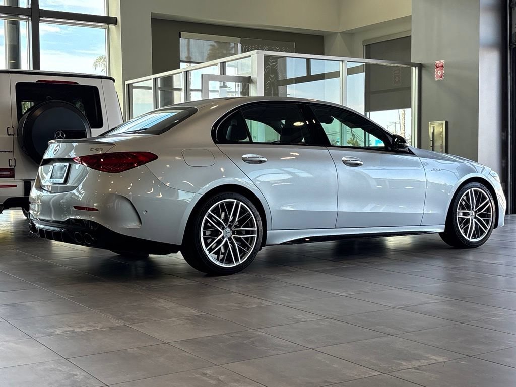 New 2026 Cirrus Silver Metallic Mercedes-Benz AMG® C 43 4MATIC Sedan image 37
