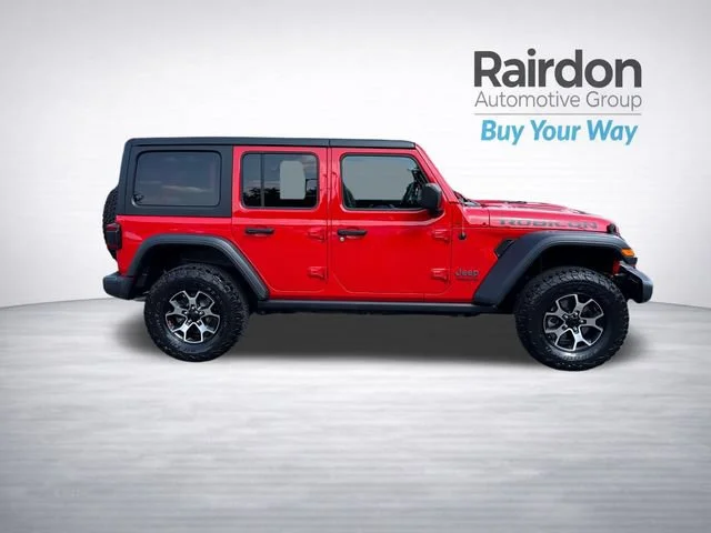 Used 2020 Firecracker Red Clearcoat Jeep Unlimited Rubicon image 8