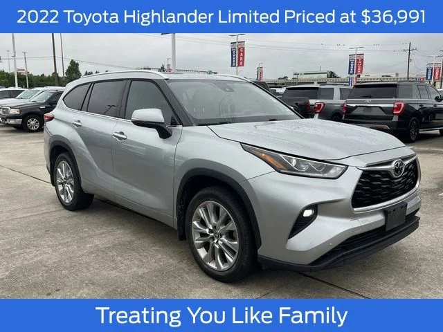 Certified Used 2022 Celestial Silver Metallic Toyota Limited image 1