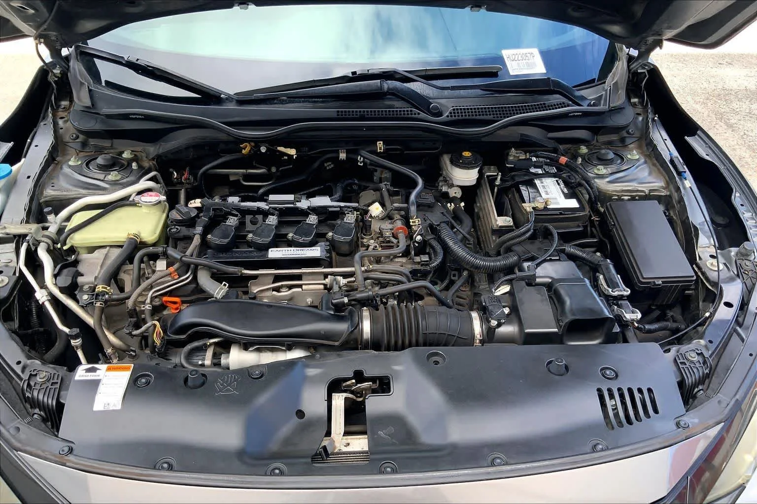 Used 2017 Gray/gray Honda LX image 9