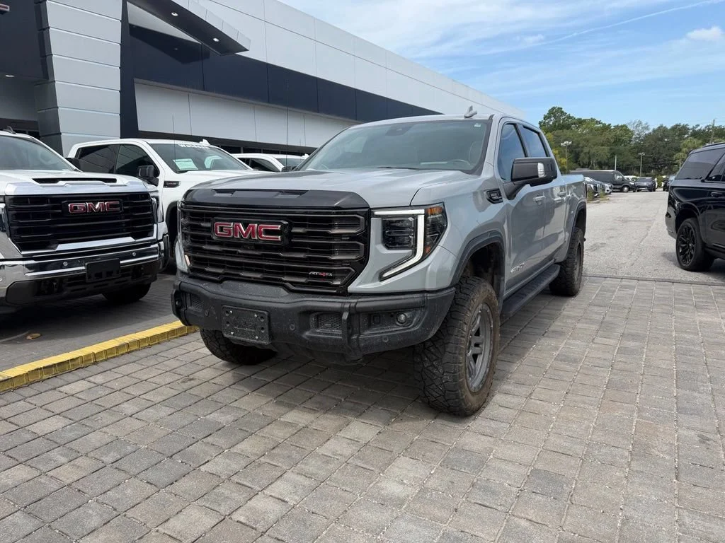 Used 2024 Thunderstorm Gray GMC AT4X image 2