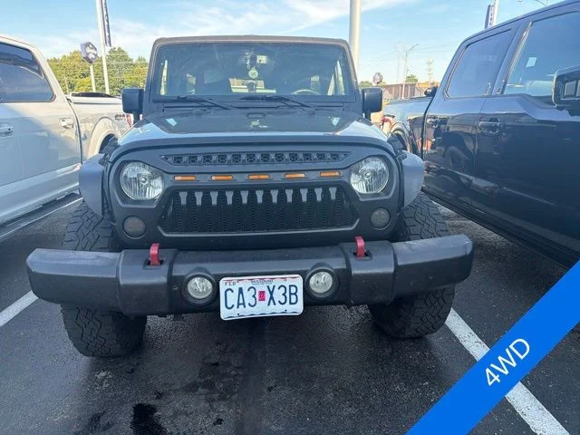 Used 2018 Black Clearcoat Jeep Unlimited Sport image 2