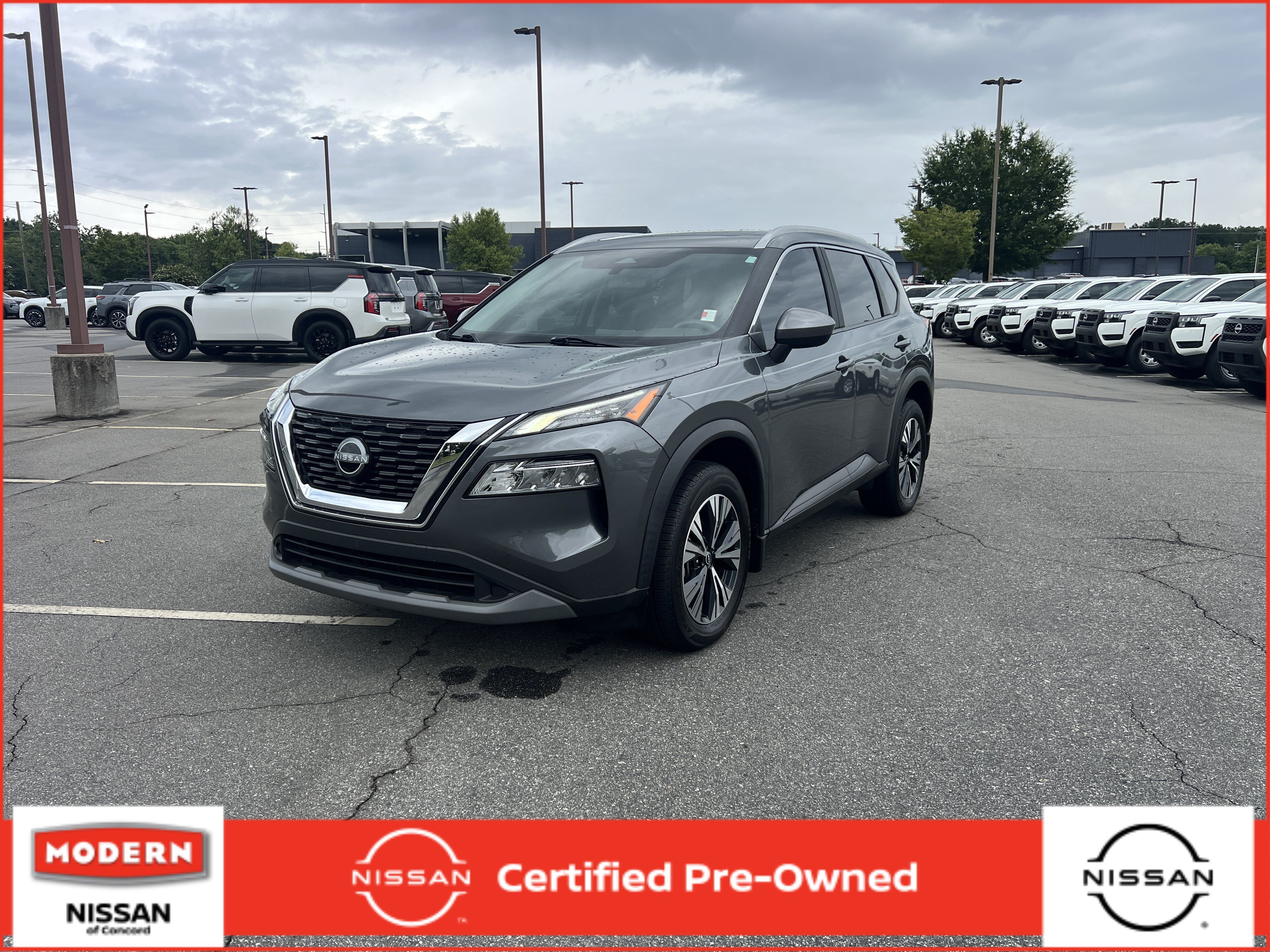 Used 2023 Gun Metallic Nissan SV image 1
