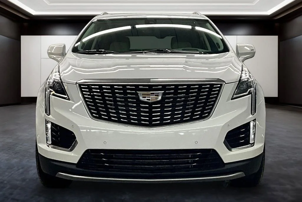 Used 2023 Crystal White Tricoat Cadillac Premium Luxury image 2