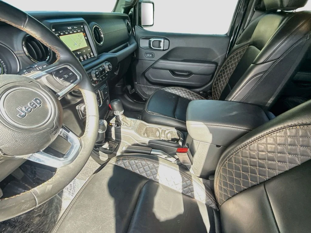 Used 2022 Black Jeep Unlimited Sahara 4xe image 24