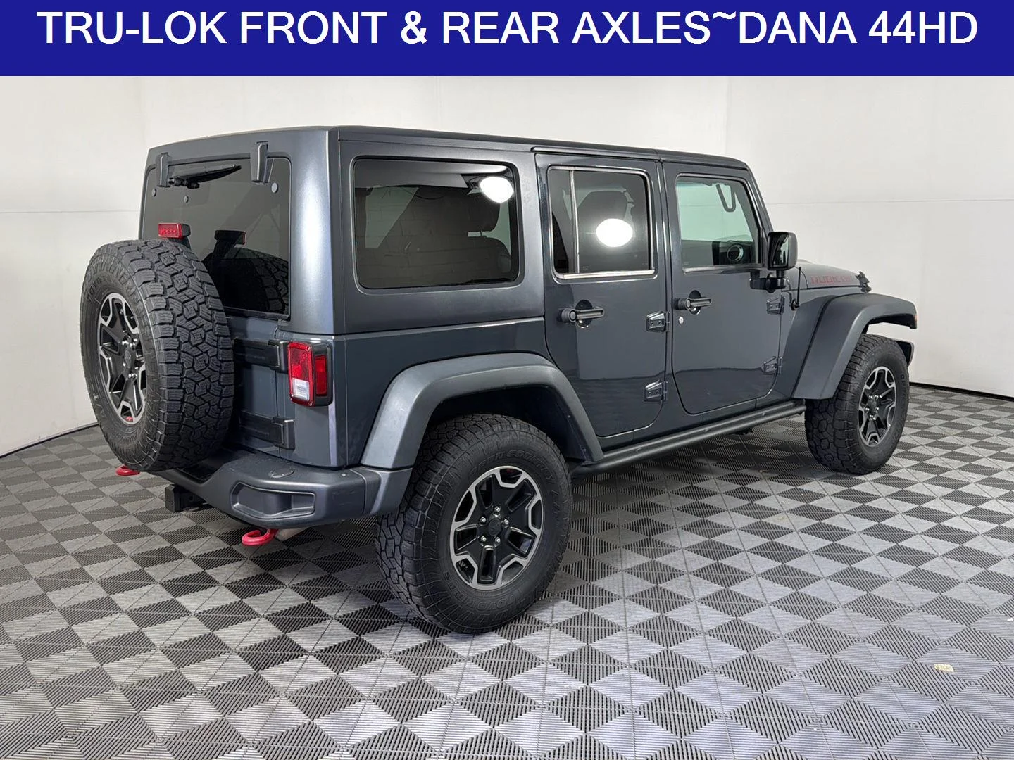 Used 2017 Rhino Clearcoat Jeep Rubicon Hard Rock image 5