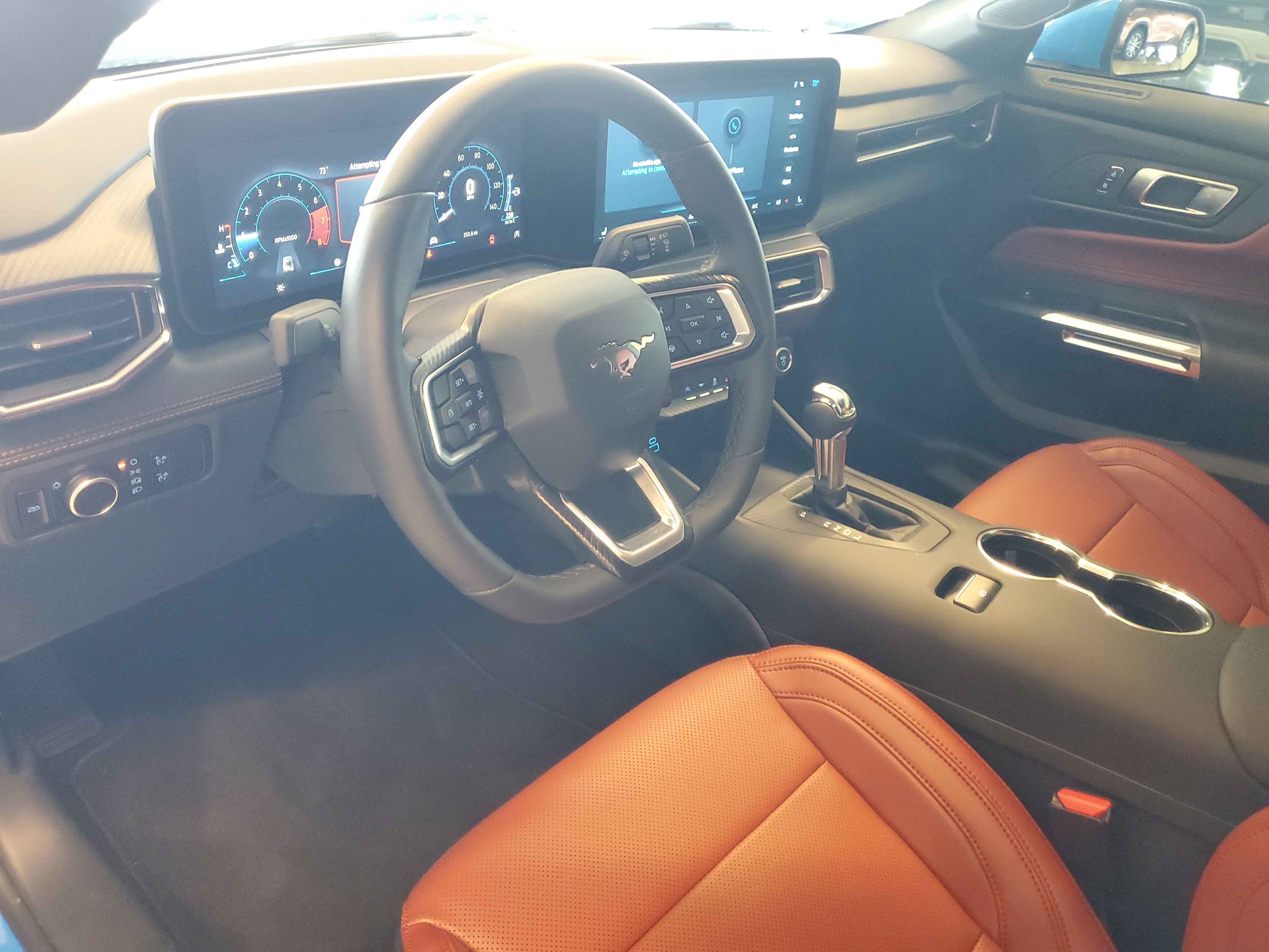 Used 2025 Grabber Blue Metallic Ford EcoBoost Premium image 14