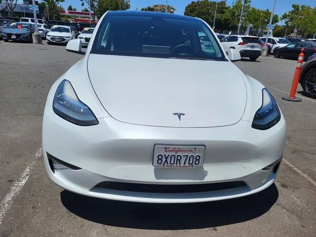 Used 2021 Pearl White Multi Tesla Long Range image 2