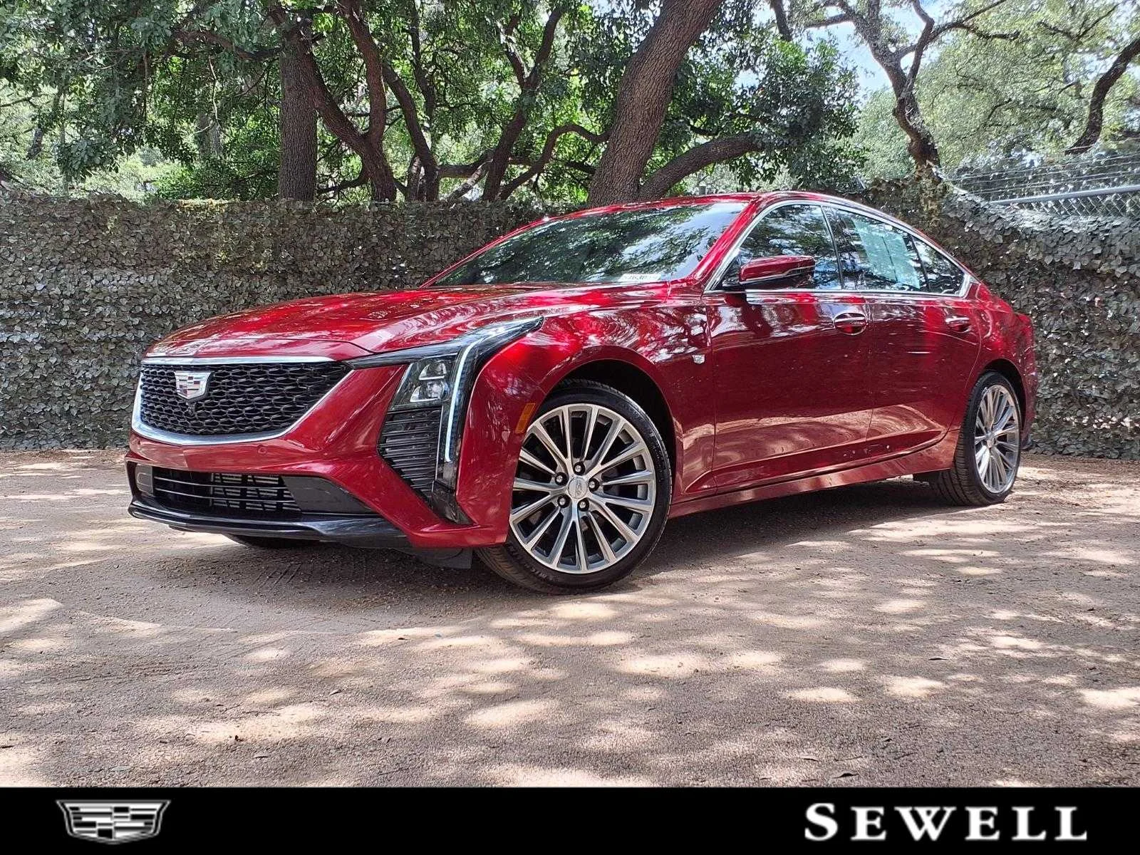 Certified Used 2025 Radiant Red Tintcoat Cadillac Premium Luxury image 1
