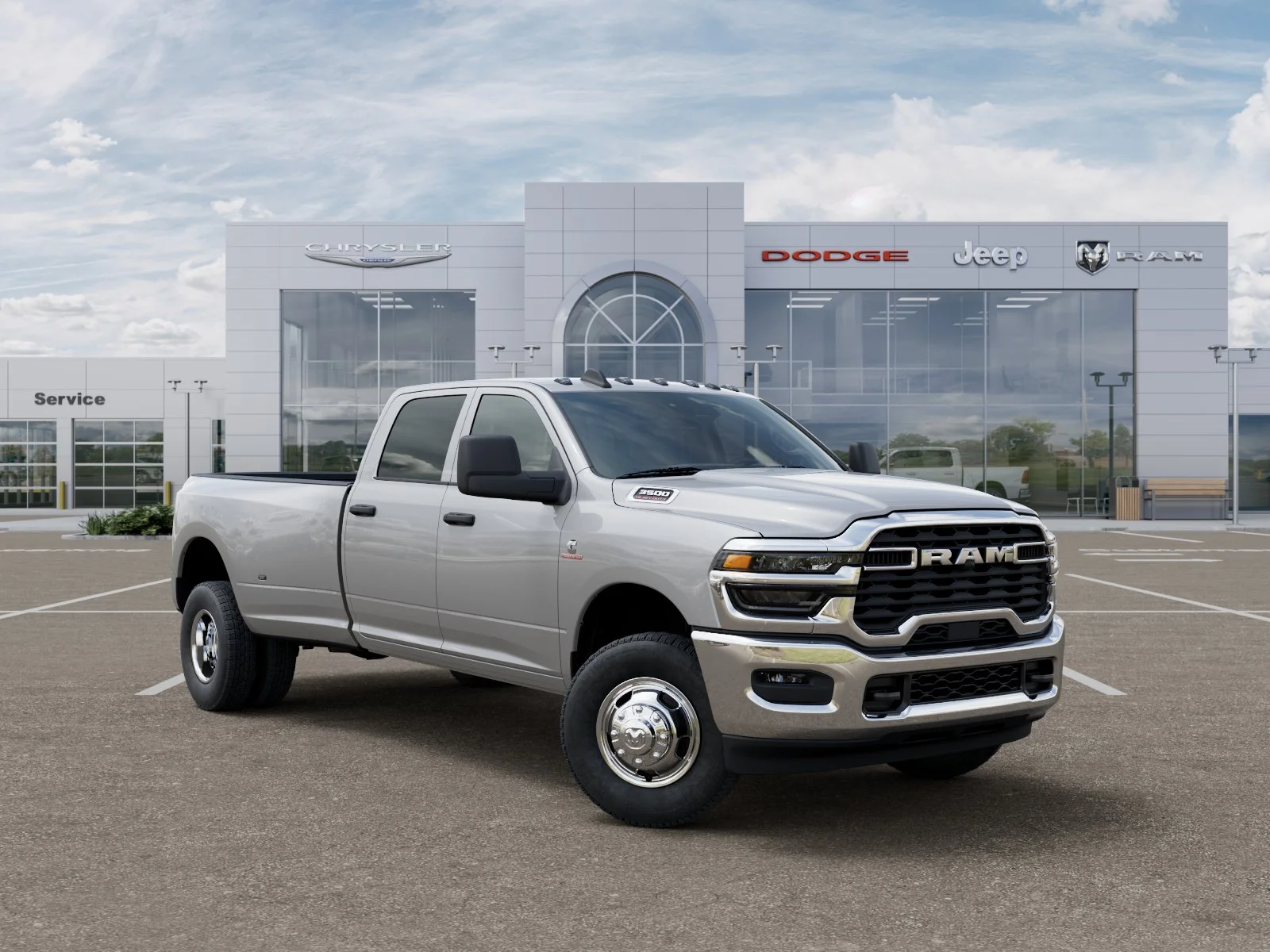 New 2026 Silver-Zynith Exterior Paint RAM Tradesman image 28