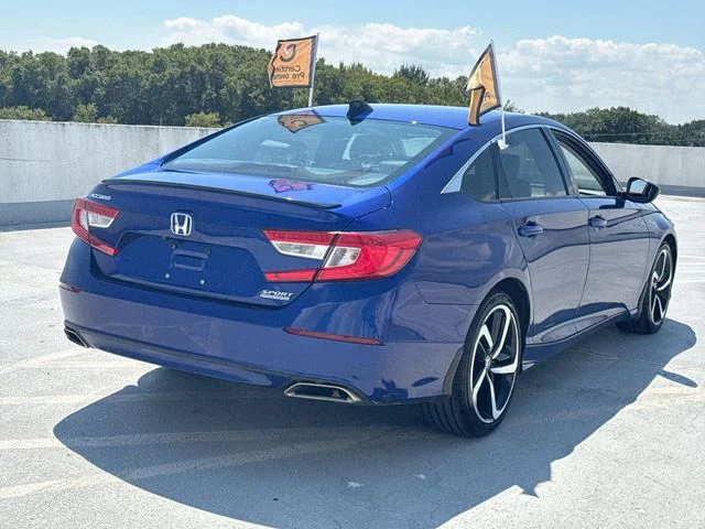 Certified Used 2021 Blue Honda Sport Special Edition image 7
