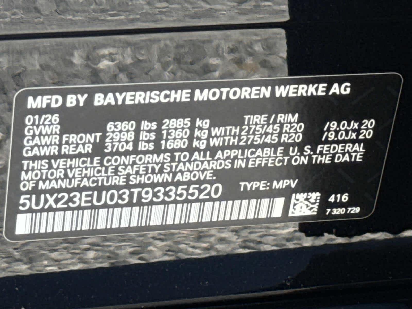 New 2026 Carbon Black Metallic BMW xDrive40i image 30
