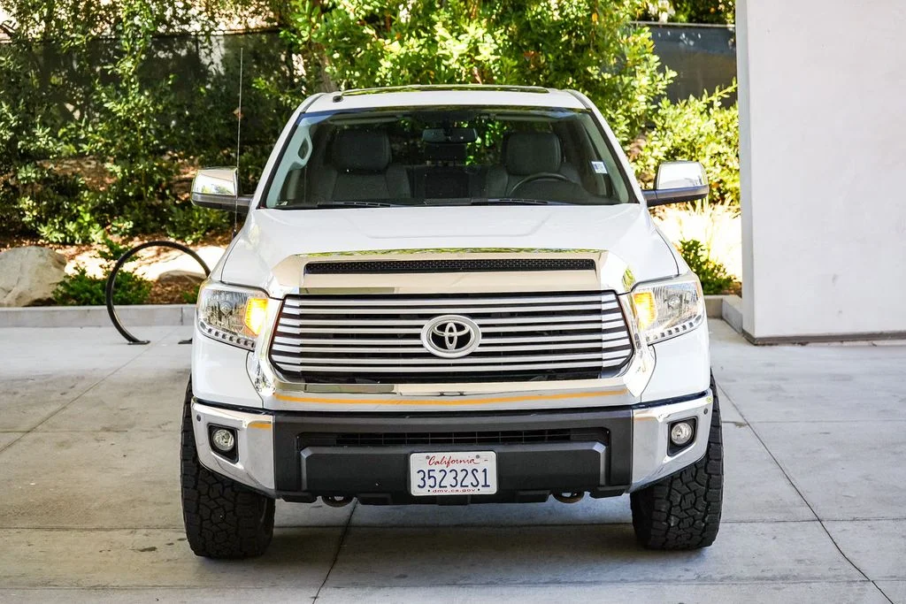 Used 2015 White Toyota Limited image 2
