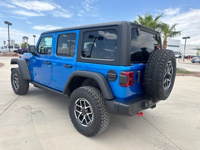 New 2026 Hydro Blue Pearl-Coat Exterior Paint Jeep Rubicon image 3