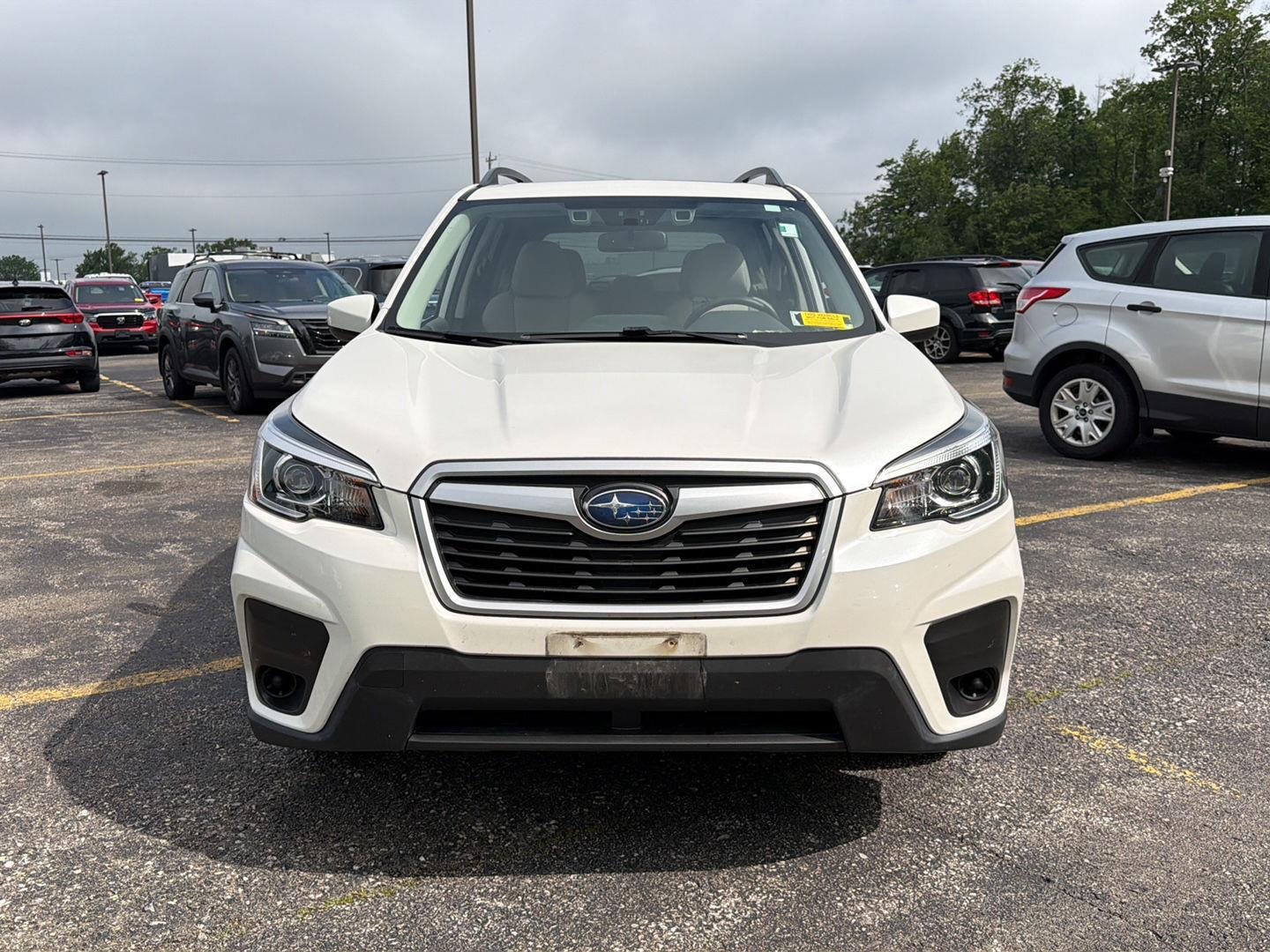 Used 2019 Crystal White Pearl Subaru Premium image 13
