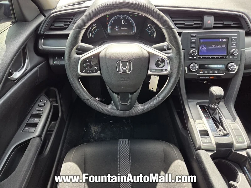 Used 2019 Aegean Blue Metallic Honda LX CVT image 13