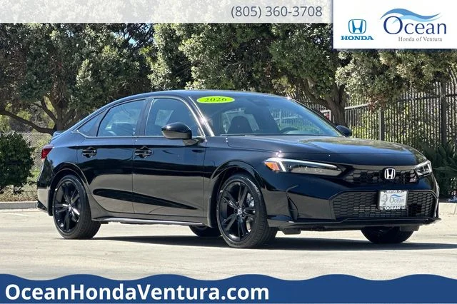 New 2026 Crystal Black Pearl Honda  image 1