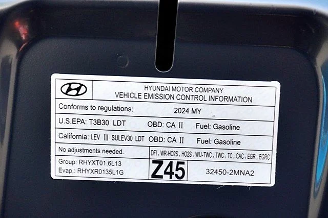 Used 2024 Blue Hyundai Limited image 39