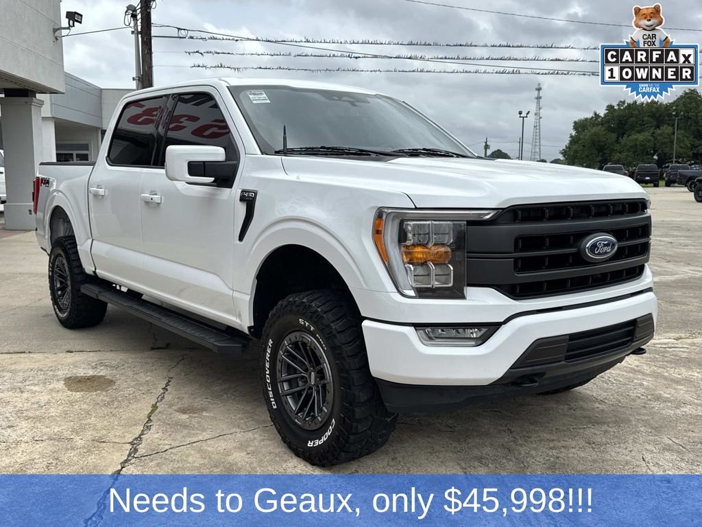 Used 2023 White Ford Lariat image 2