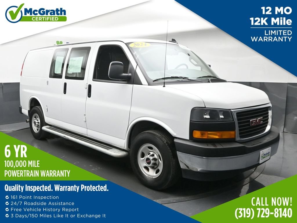 Used 2024 White GMC Work Van image 1