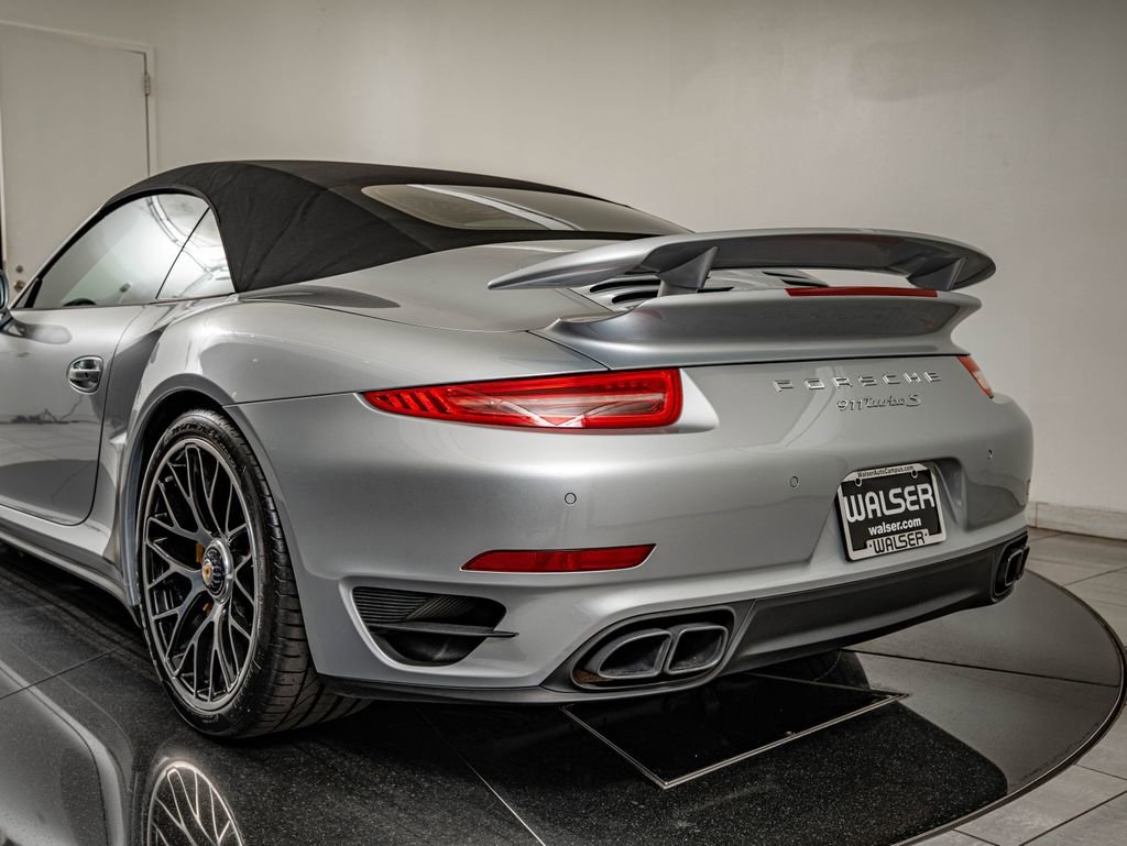 Certified Used 2014 Silver Porsche Turbo S image 25