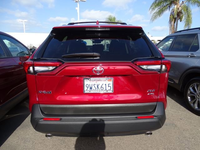 Used 2025 Red Toyota XLE Premium image 3
