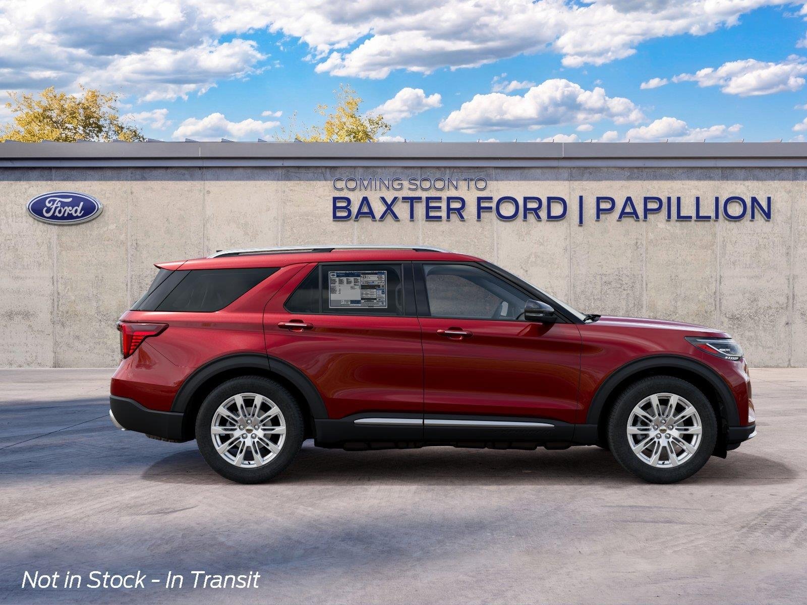 New 2027 Ruby Red Ford Platinum image 23