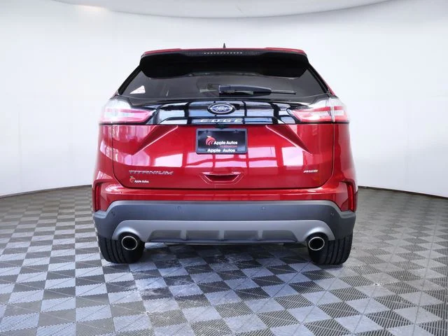 Certified Used 2024 Red Ford Titanium image 5