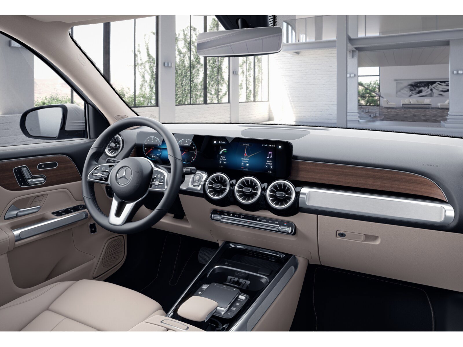 Certified Used 2023 White Mercedes-Benz GLB 250 image 6