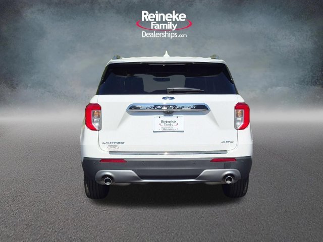 Used 2023 White Metallic Ford Limited image 6