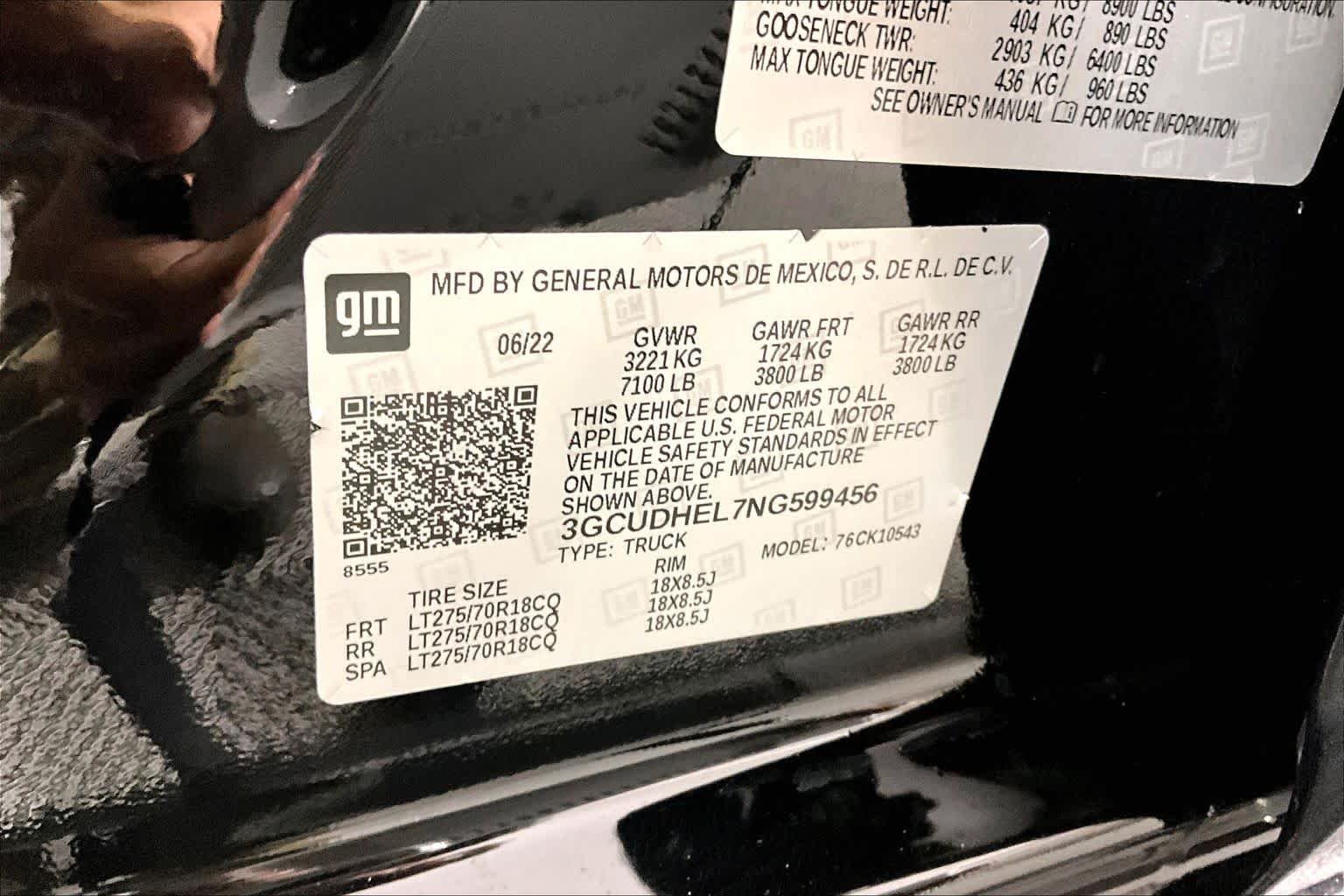 Used 2022 Black Chevrolet ZR2 image 35