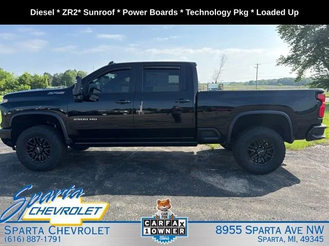 Used 2025 Black Chevrolet ZR2 image 8
