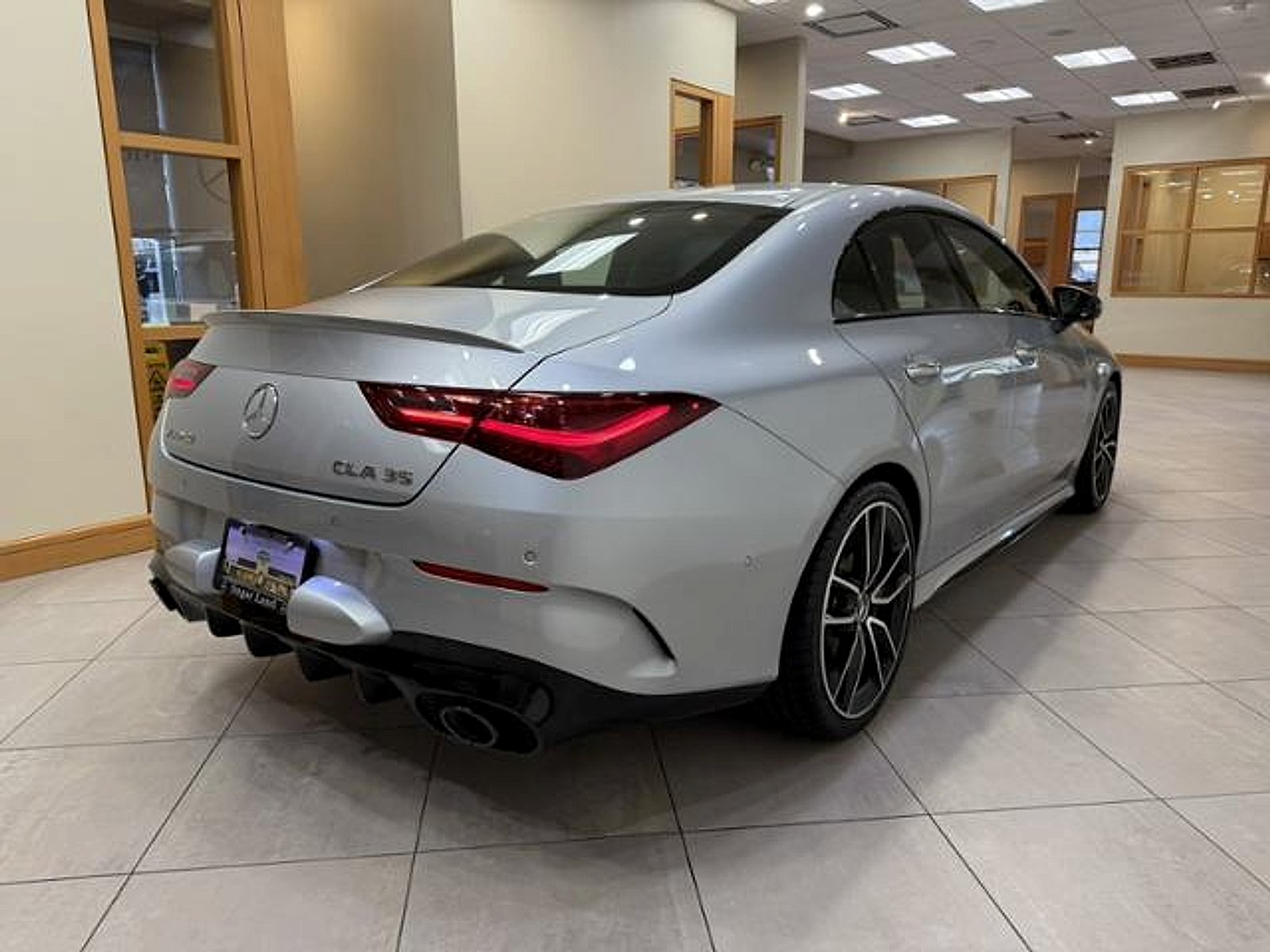 Certified Used 2025 Cirrus Silver Metallic Mercedes-Benz AMG® CLA 35 image 5