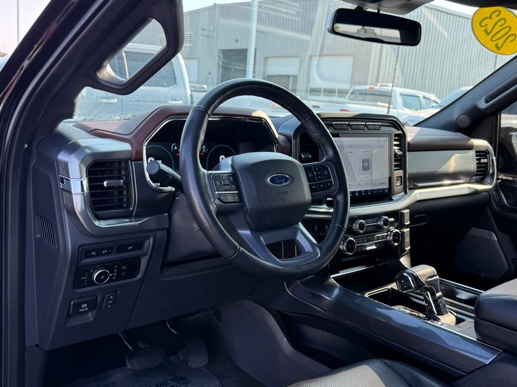 Certified Used 2023 Black Metallic Ford Lariat image 5