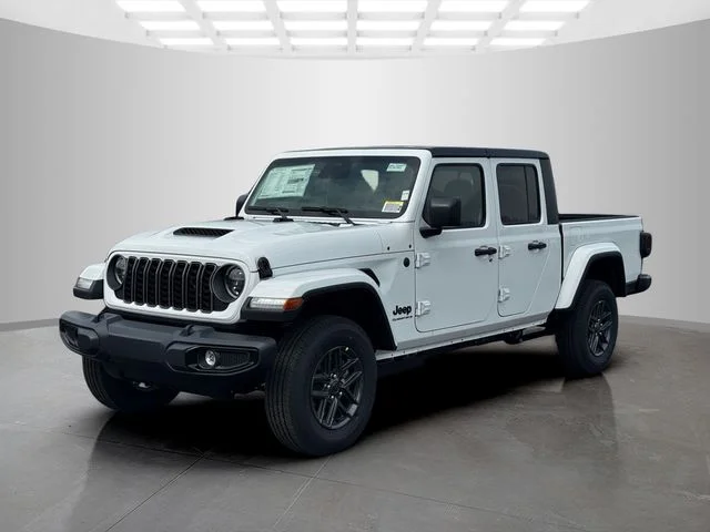 New 2026 Bright White Clear-Coat Exterior Paint Jeep Sport S image 3